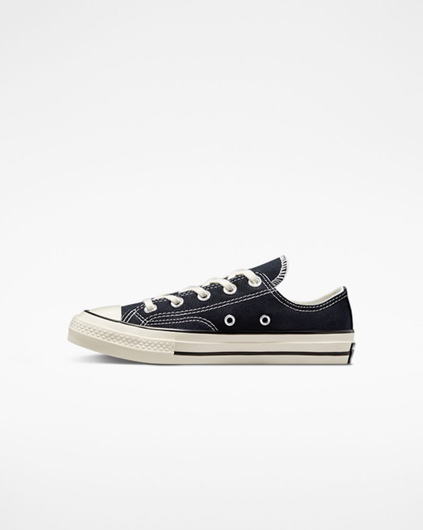 Dívčí Boty Nízké Converse Chuck 70 Vintage Platene Černé | CZ FGJX32